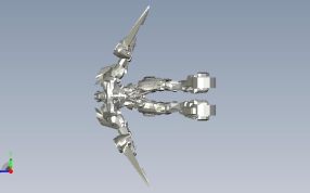 变形金刚横炮正视图