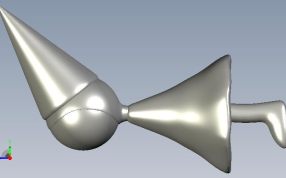 纪念碑谷侧视图