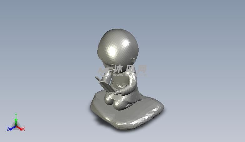 a一禅小和尚轴测图