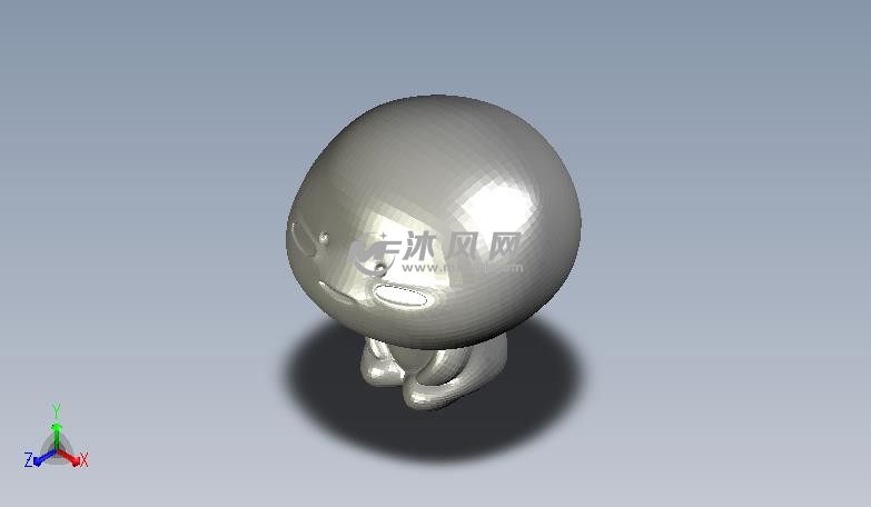 乖巧宝宝轴测图