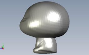 乖巧宝宝侧视图