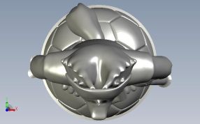 俄罗斯世界杯吉祥物俯视图