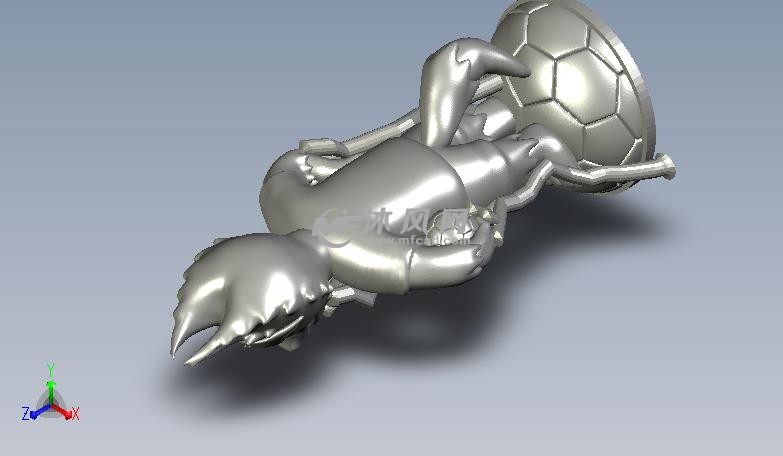 俄罗斯世界杯吉祥物轴测图