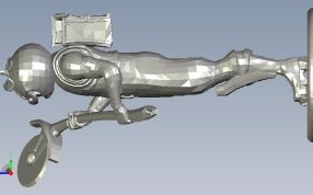 番茄先生侧视图