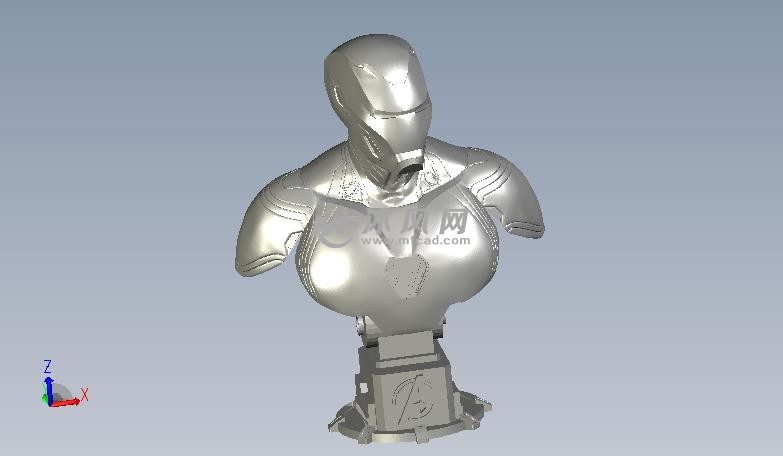 钢铁侠轴测图