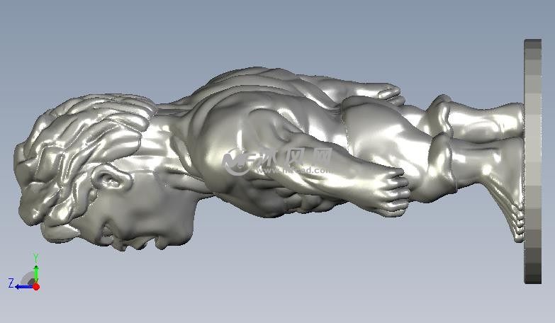 迷你绿巨人侧视图