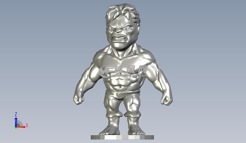 迷你绿巨人正视图