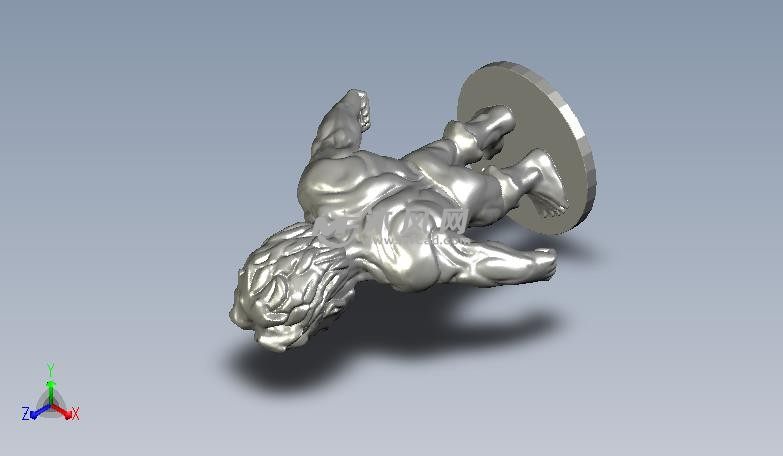 迷你绿巨人轴测图