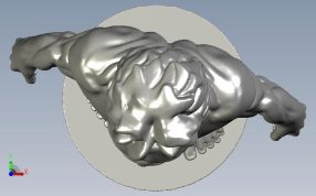 迷你绿巨人俯视图