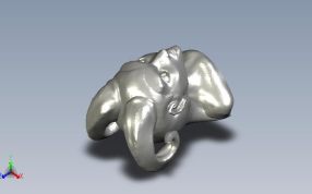 泰林夫人像轴测图