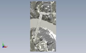 通往城堡的路俯视图