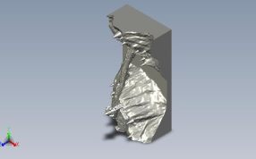 通往城堡的路轴测图