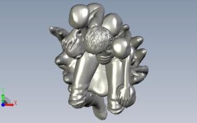 女王雕像俯视图