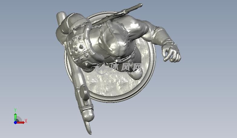 野蛮人托尔俯视图