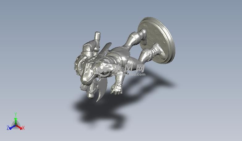 野蛮人托尔轴测图