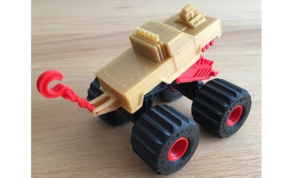 怪兽卡车侧视图 