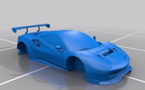 法拉利488赛框架图