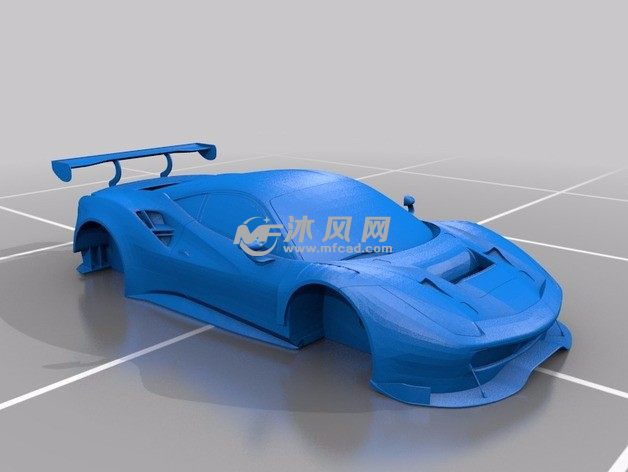 法拉利488赛框架图