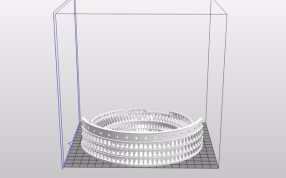 罗马斗兽场后视图