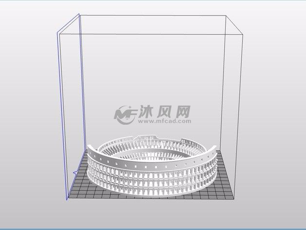 罗马斗兽场后视图