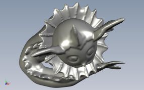 口袋妖怪水精灵俯视图