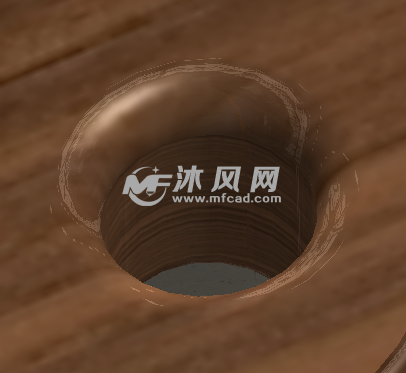 古典木梳子圆孔