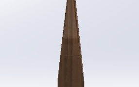 古典木梳子侧面