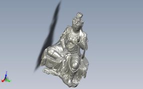 观音坐像轴测图