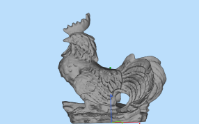 公鸡右视图