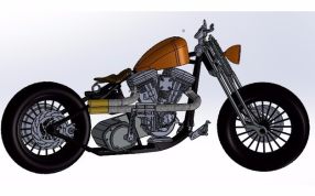 哈雷戴维森展示图