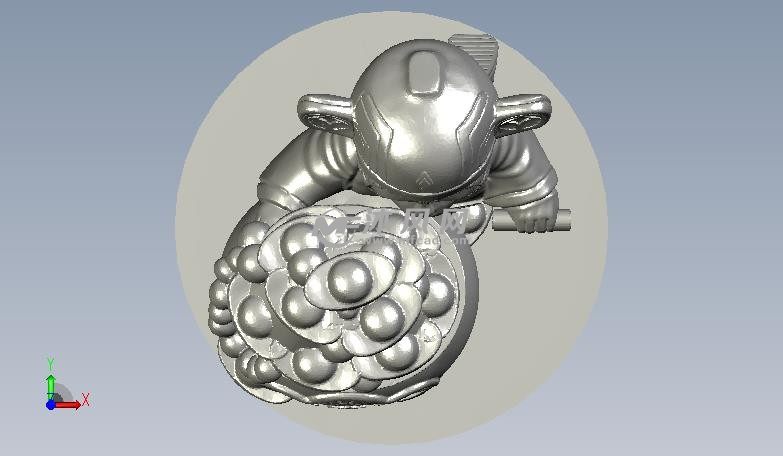 金猴聚宝俯视图