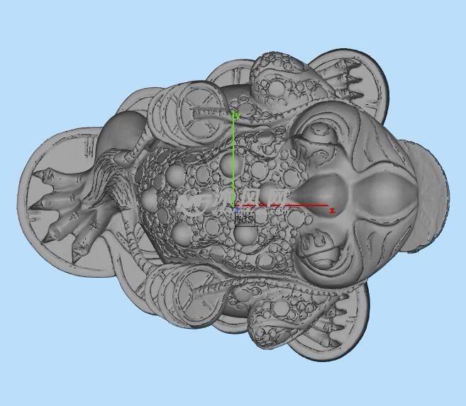 3D打印三足金蟾