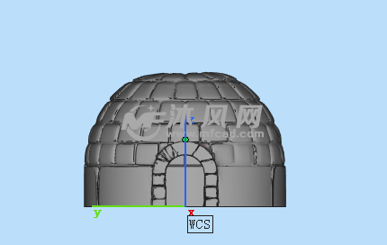 冰屋三维设计模型
