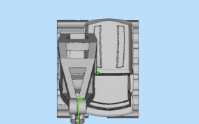 玩具起重机俯视图