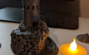 里面可以放置灯