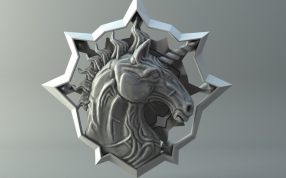 3D打印勋章模型