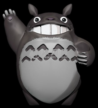 龙猫笔架实物图