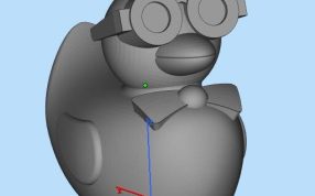 小鸭子3D模型