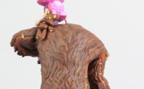 黑暗之女背部图