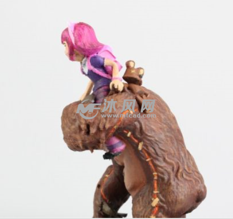 黑暗之女侧视图