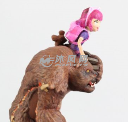 黑暗之女火女和熊