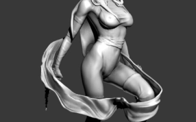 灵蝶-X战警侧视图