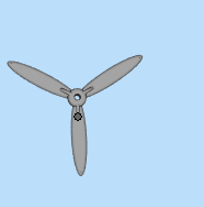 飞机螺旋桨模型