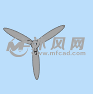 飞机螺旋桨模型