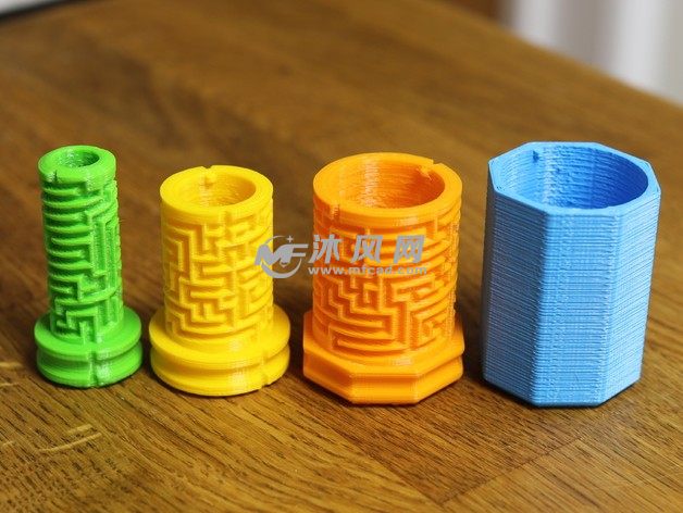 3D打印迷宫套筒