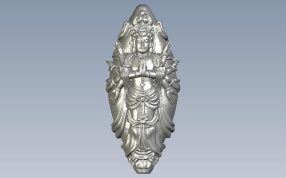 千手大佛正视图