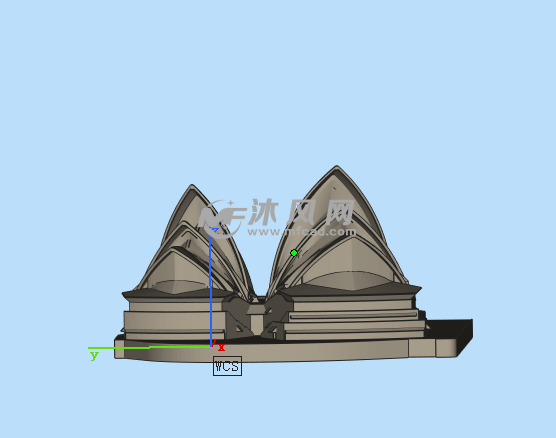 悉尼歌剧院侧视图