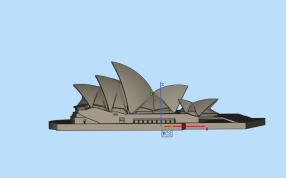 悉尼歌剧院正视图