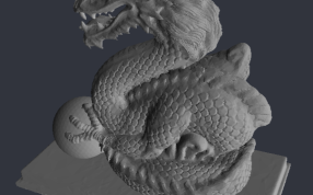 龙和龙珠侧视图