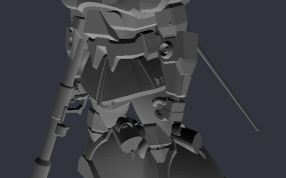 软件模型轴测图